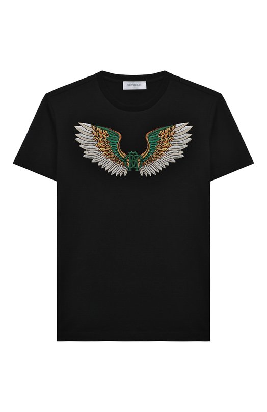 

Хлопковая футболка Roberto Cavalli, Чёрный
