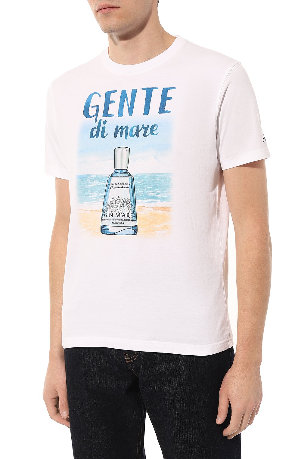 Хлопковая футболка MC2 SAINT BARTH, арт. STBM/TSHIRT MAN/00339D, фото 3