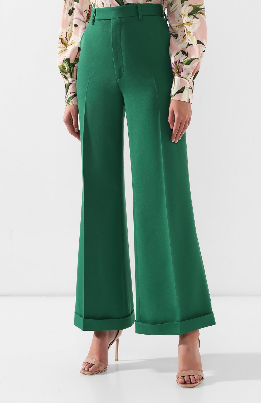 Шерстяные брюки GUCCI, арт. 570604/ZAA7N, фото 3