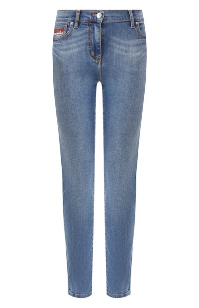 Джинсы прямого кроя с потертостями KENZO, арт. 2PA2706FG, фото 1