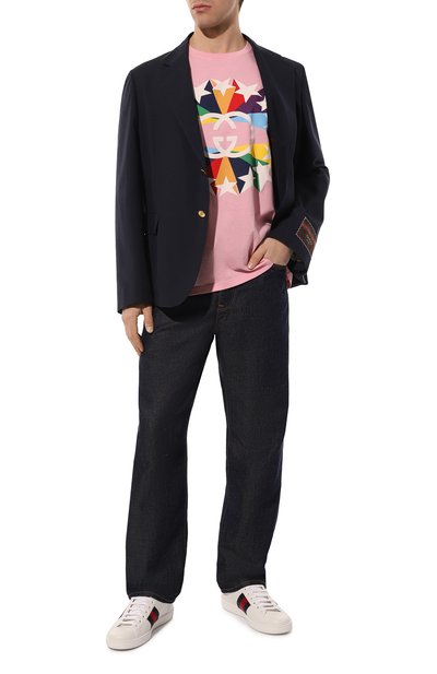 Хлопковая футболка GUCCI, арт. 548334 XJDNH, фото 2