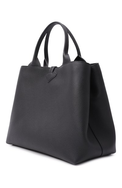 Сумка le roseau large LONGCHAMP черного цвета по цене 99550 руб., арт. 10290HFP/HFP, фото 4 Сумка le roseau large LONGCHAMP, арт. 10290HFP/HFP, фото 4