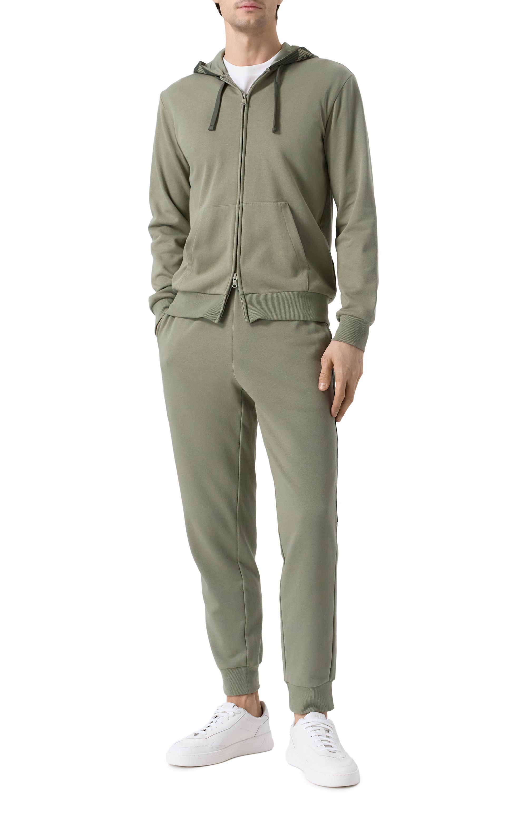 Хлопковая толстовка EMPORIO ARMANI, арт. EM000523/AF10781, фото 2