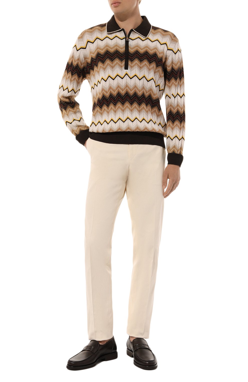 Хлопковые брюки CORNELIANI, арт. 944B01-9418572, фото 2