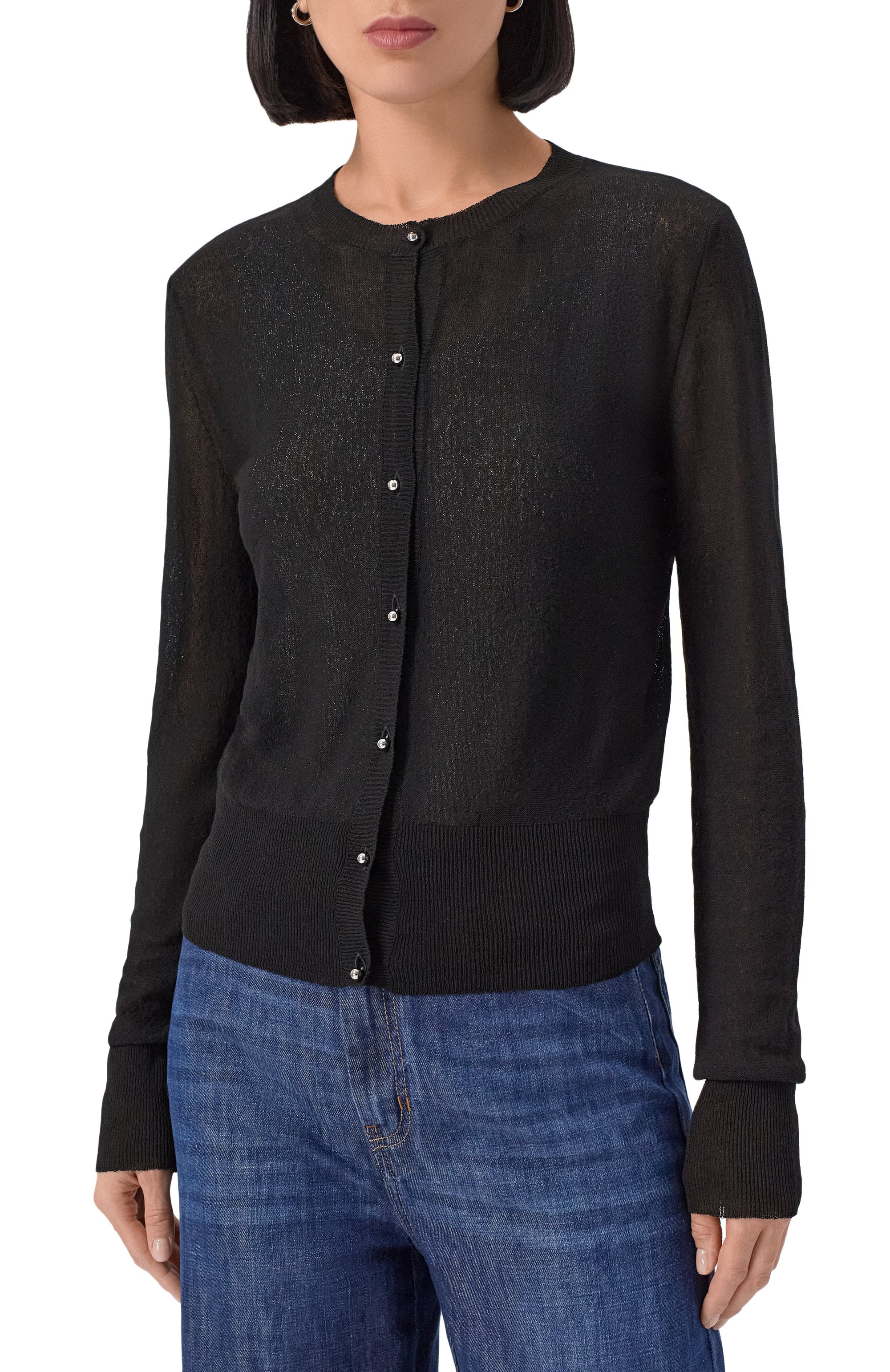 Кардиган из вискозы MAX MARA STUDIO, арт. C0RINT0, фото 3