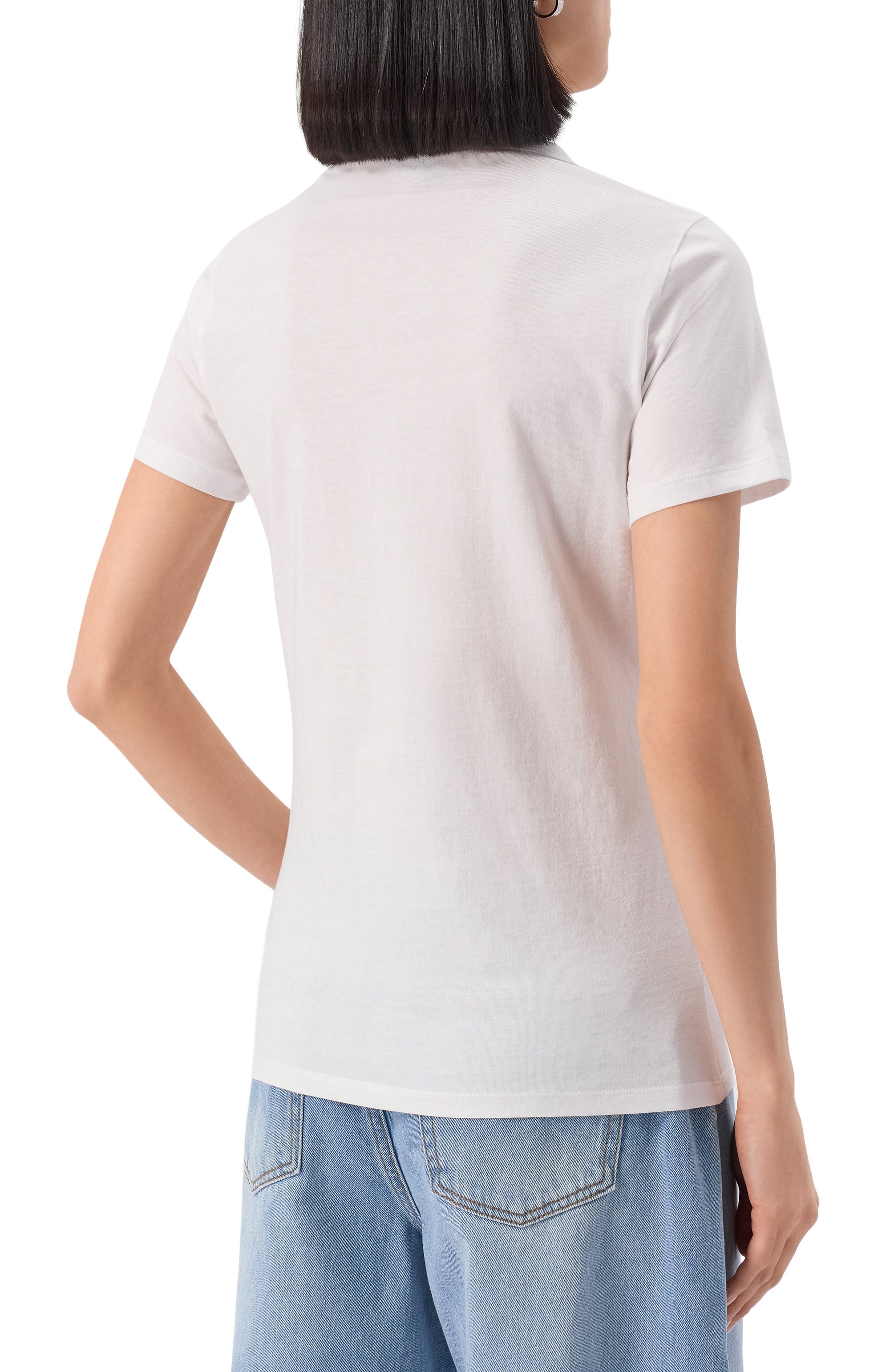 Хлопковая футболка BOSS ORANGE, арт. 50540260, фото 4