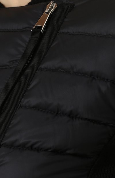 Шерстяной жакет со стеганой пуховой вставкой MONCLER, арт. D1-093-94832-00-979B5, фото 5