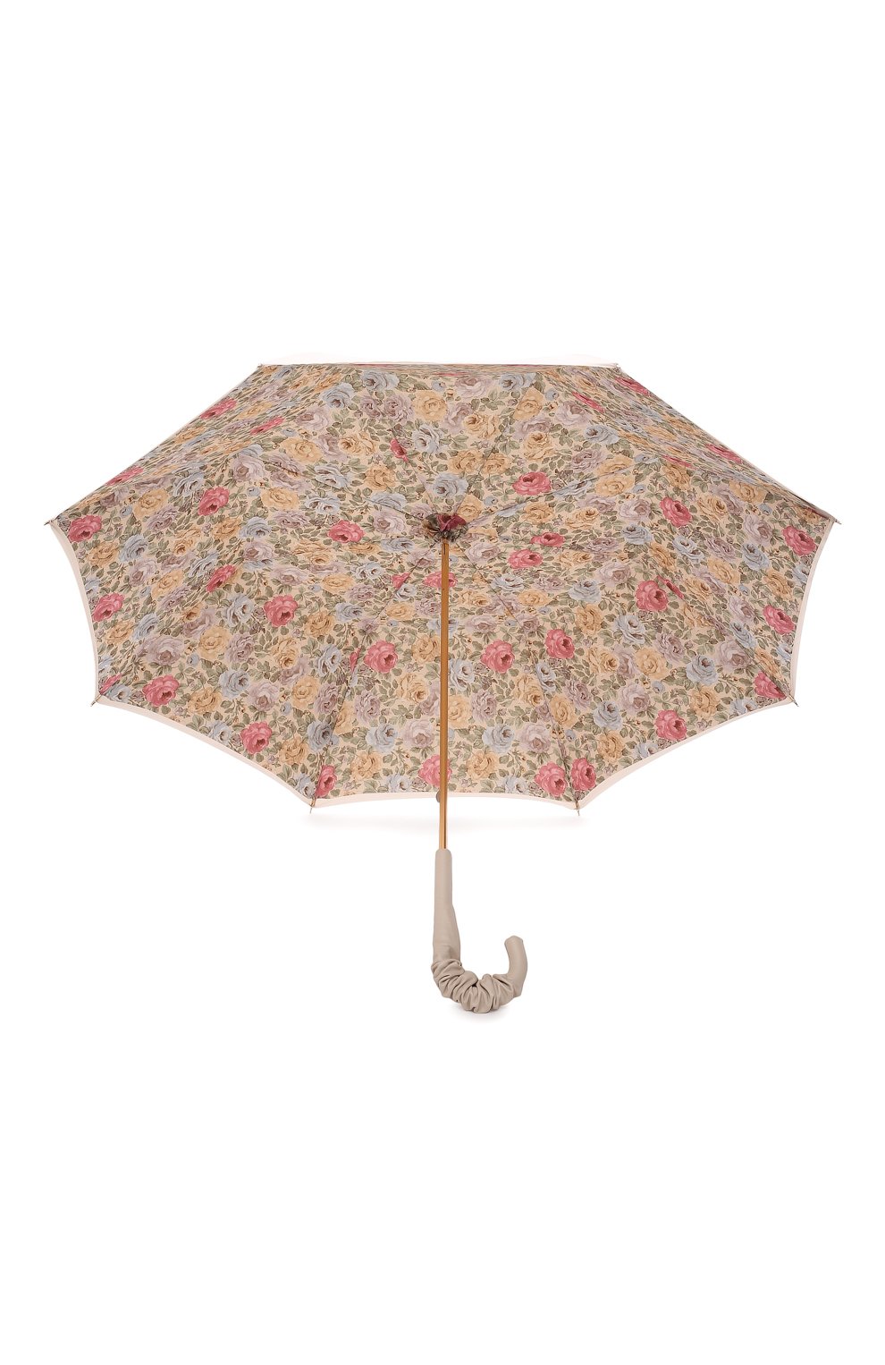 Зонт-трость PASOTTI OMBRELLI кремового цвета по цене 32950 руб., арт. 189/RAS0 57982/11/A35, фото 3 Зонт-трость PASOTTI OMBRELLI, арт. 189/RAS0 57982/11/A35, фото 3