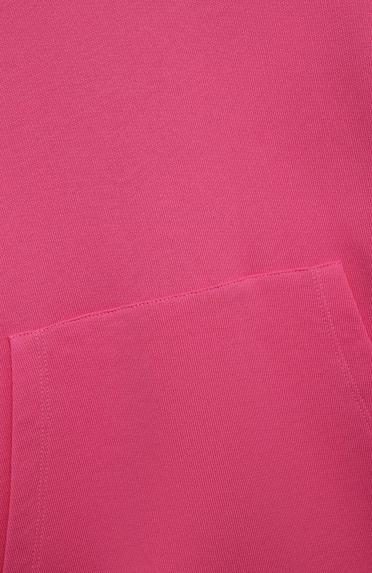 

Хлопковое худи Moschino, Розовый