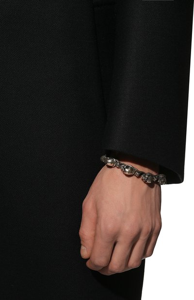 Браслет funny skulls GL JEWELRY серебряного цвета по цене 67100 руб., арт. M400011-S97-01, фото 2 Браслет funny skulls GL JEWELRY, арт. M400011-S97-01, фото 2