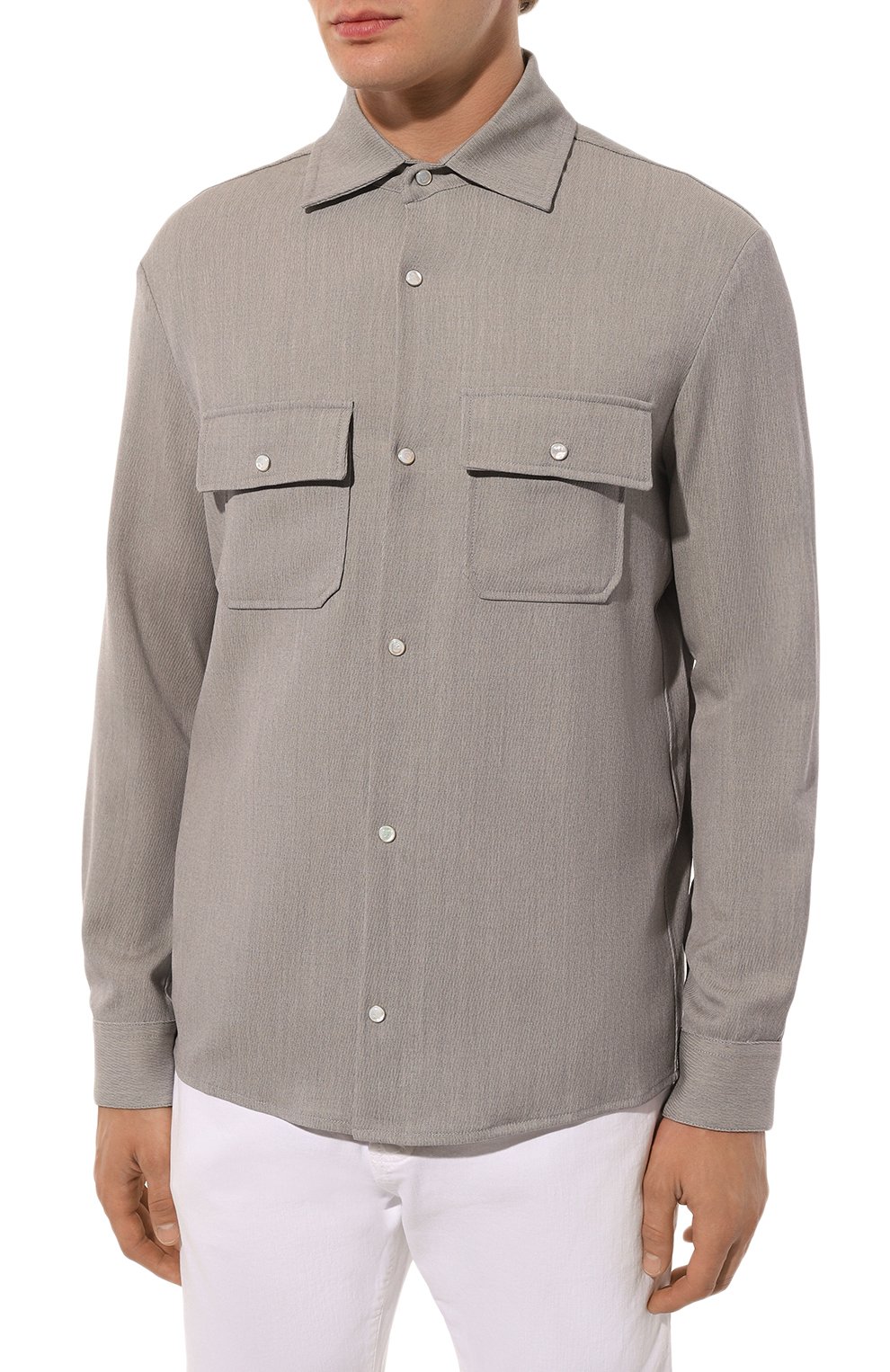 Шерстяная рубашка MARCO PESCAROLO, арт. NEXT/5023, фото 3