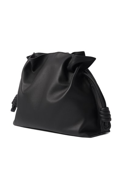 Клатч flamenco medium LOEWE черного цвета по цене 335500 руб., арт. A411FC1XD4, фото 4 Клатч flamenco medium LOEWE, арт. A411FC1XD4, фото 4