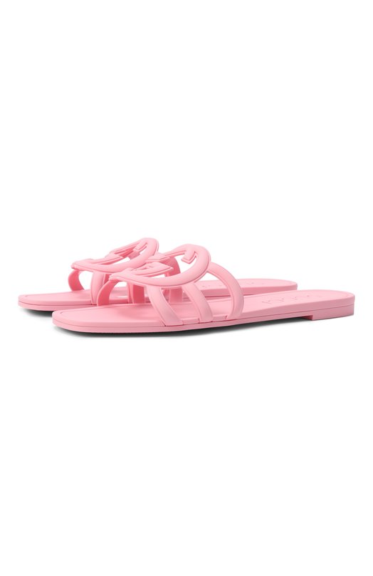 Резиновые шлепанцы Gucci 780307/J8700 Розовый 780307/J8700