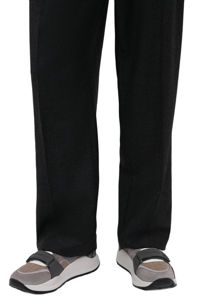 Комбинированные кроссовки ramsey BURBERRY, арт. 8045295, фото 3