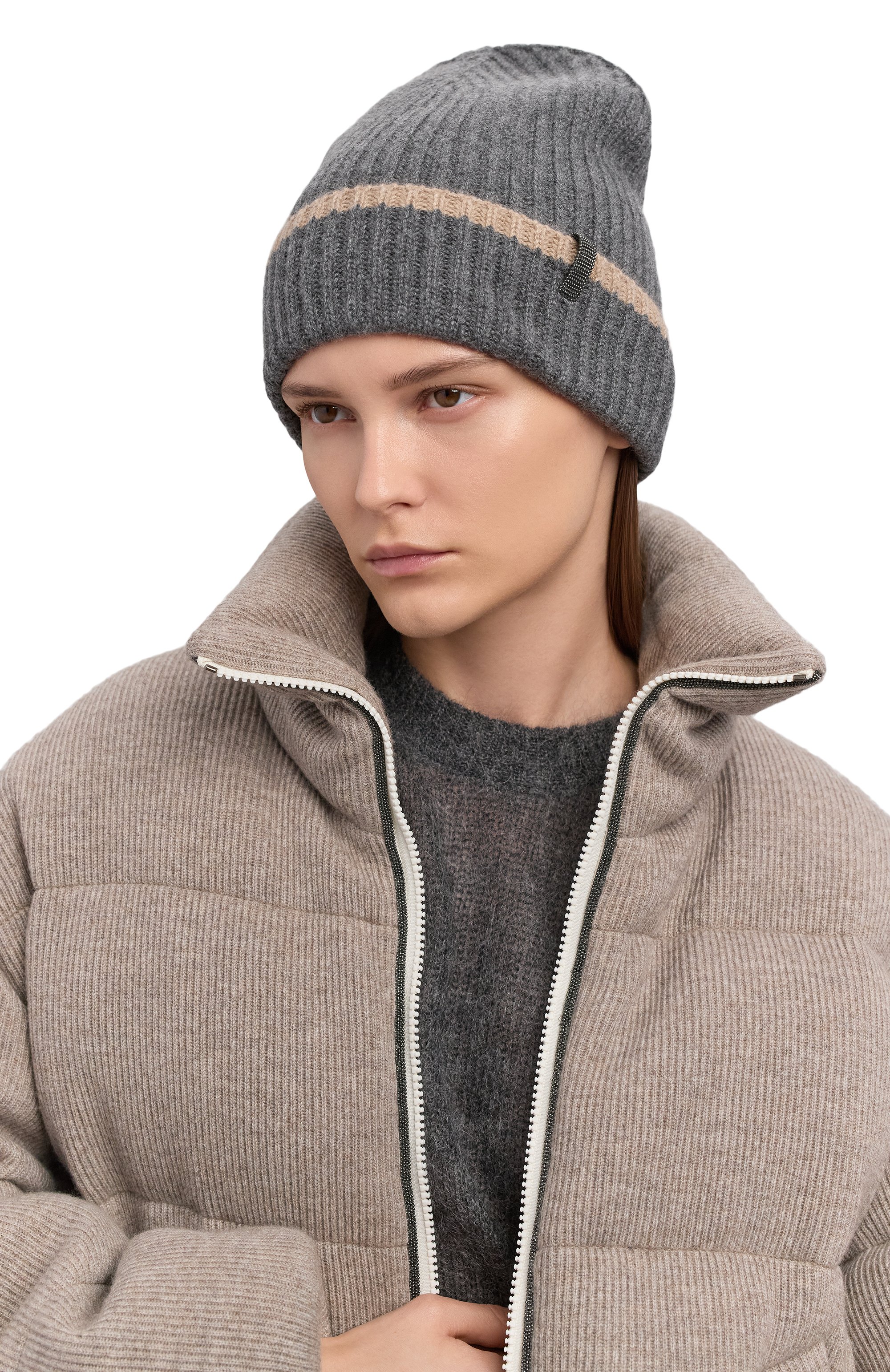 Кашемировая шапка BRUNELLO CUCINELLI, арт. M12504979, фото 2