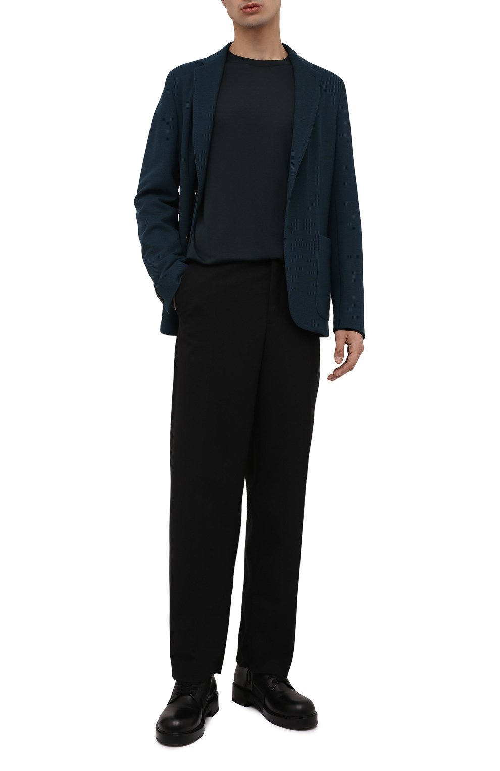 Пиджак из шерсти и хлопка ZEGNA, арт. UYC60/SYF, фото 2