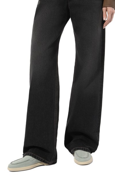 Лоферы из нубука yalta SANTONI, арт. WUYA58856TISNSV9, фото 3