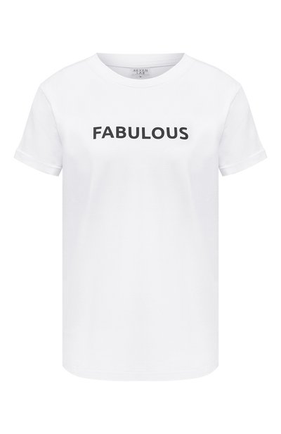 Женская хлопковая футболка SEVEN LAB, арт. T F-019 white