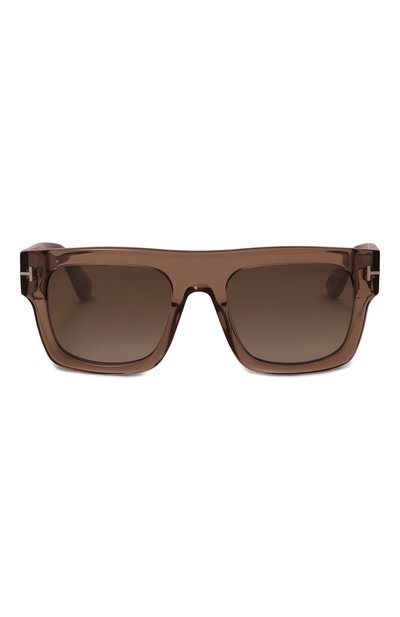 Солнцезащитные очки TOM FORD бежевого цвета по цене 49950 руб., арт. TF711 47Q, фото 4 Солнцезащитные очки TOM FORD, арт. TF711 47Q, фото 4