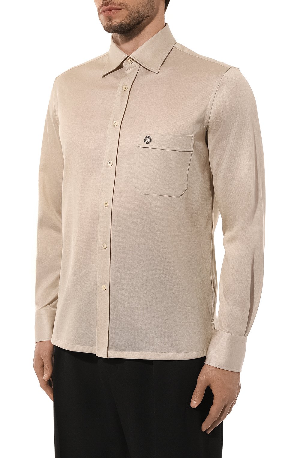 Хлопковая рубашка STEFANO RICCI, арт. CJ007302/TE2701, фото 3