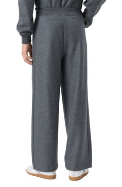 Мужские шерстяные брюки JIL SANDER серого цвета, арт. J61KA0043/J40045 | Фото 4 (Материал внешний: Шерсть; Длина (брюки, джинсы): Стандартные; Стили: Спорт-шик; Случай: Повседневный; Силуэт М (брюки): Прямые)