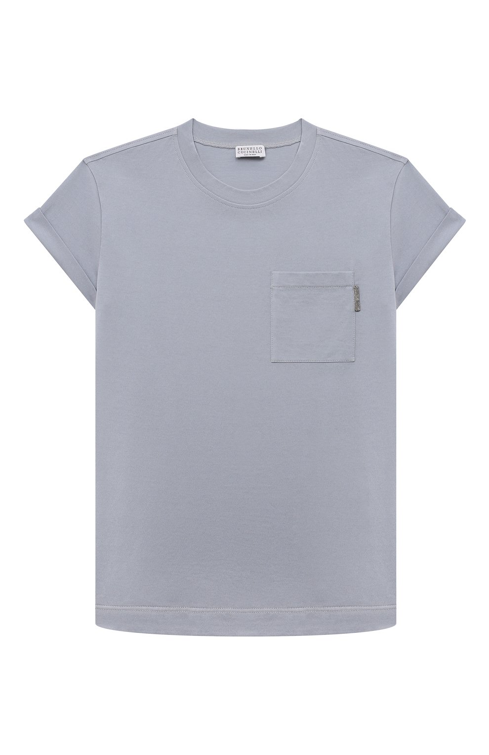 Хлопковая футболка BRUNELLO CUCINELLI, арт. B0A45T047C, фото 1