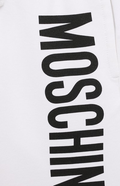 Хлопковые шорты MOSCHINO, арт. HNQ007/LDA27/4A-8A, фото 3