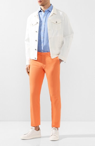 Льняная рубашка POLO RALPH LAUREN, арт. 710795426/4366A, фото 2