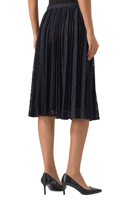 Плиссированная юбка Max Mara Studio LEANDR0 Синий  LEANDR0 Фото 4