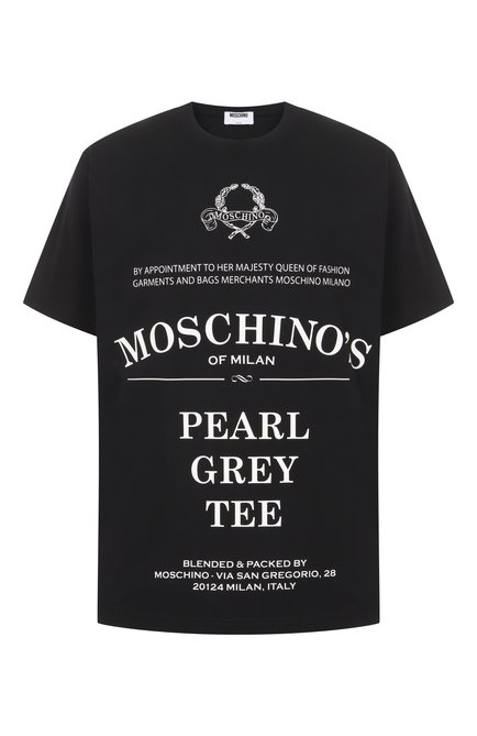 Мужская хлопковая футболка MOSCHINO, арт. A0708/5241