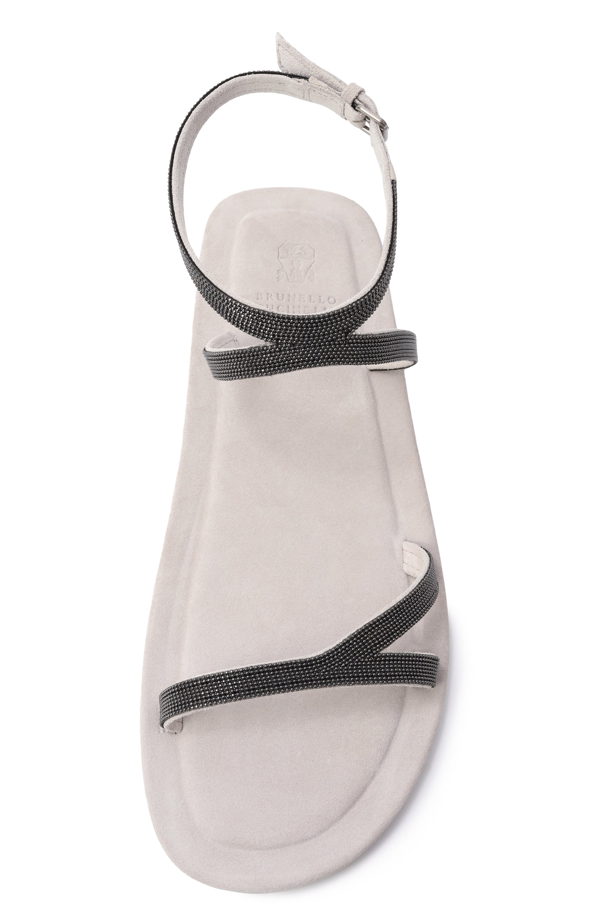 Замшевые сандалии BRUNELLO CUCINELLI, арт. MZSFC2889, фото 6