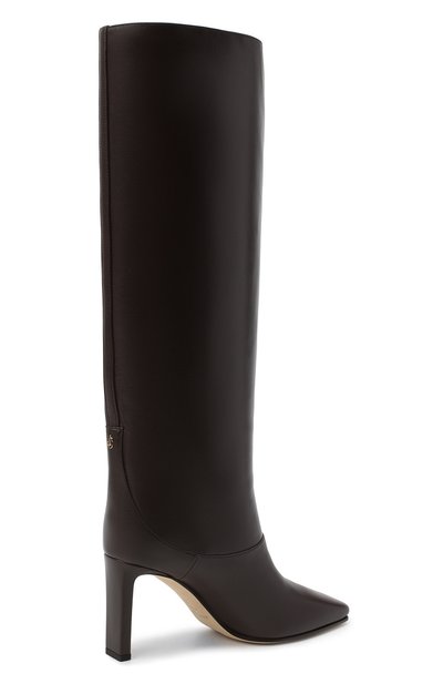 Кожаные сапоги mahesa 85 JIMMY CHOO, арт. MAHESA 85/WLZ, фото 4