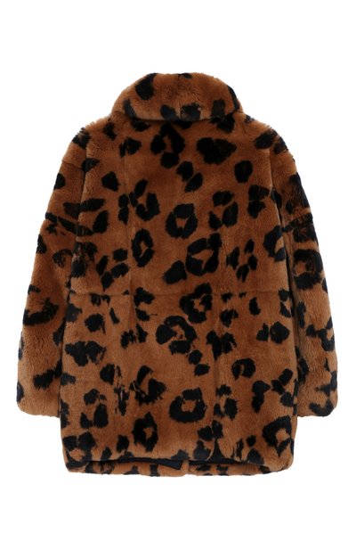 Шуба из меха кролика YVES SALOMON ENFANT, арт. 20WEM307XXREXX/8-10, фото 2