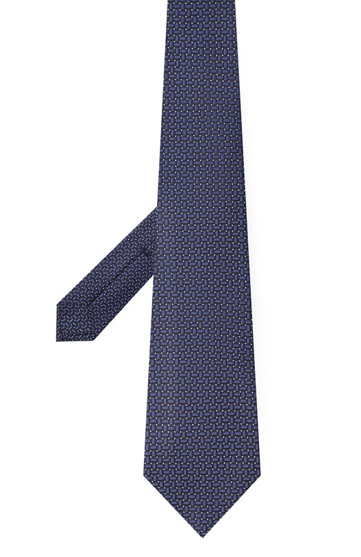 Шелковый галстук Kiton UCRVKLC08L13 Синий  UCRVKLC08L13 Фото 3