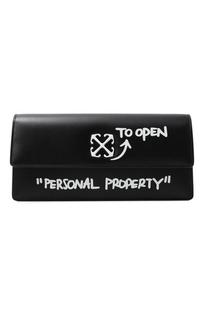 Женская сумка jitney 1.0 OFF-WHITE, арт. 0WNN172C99LEA002