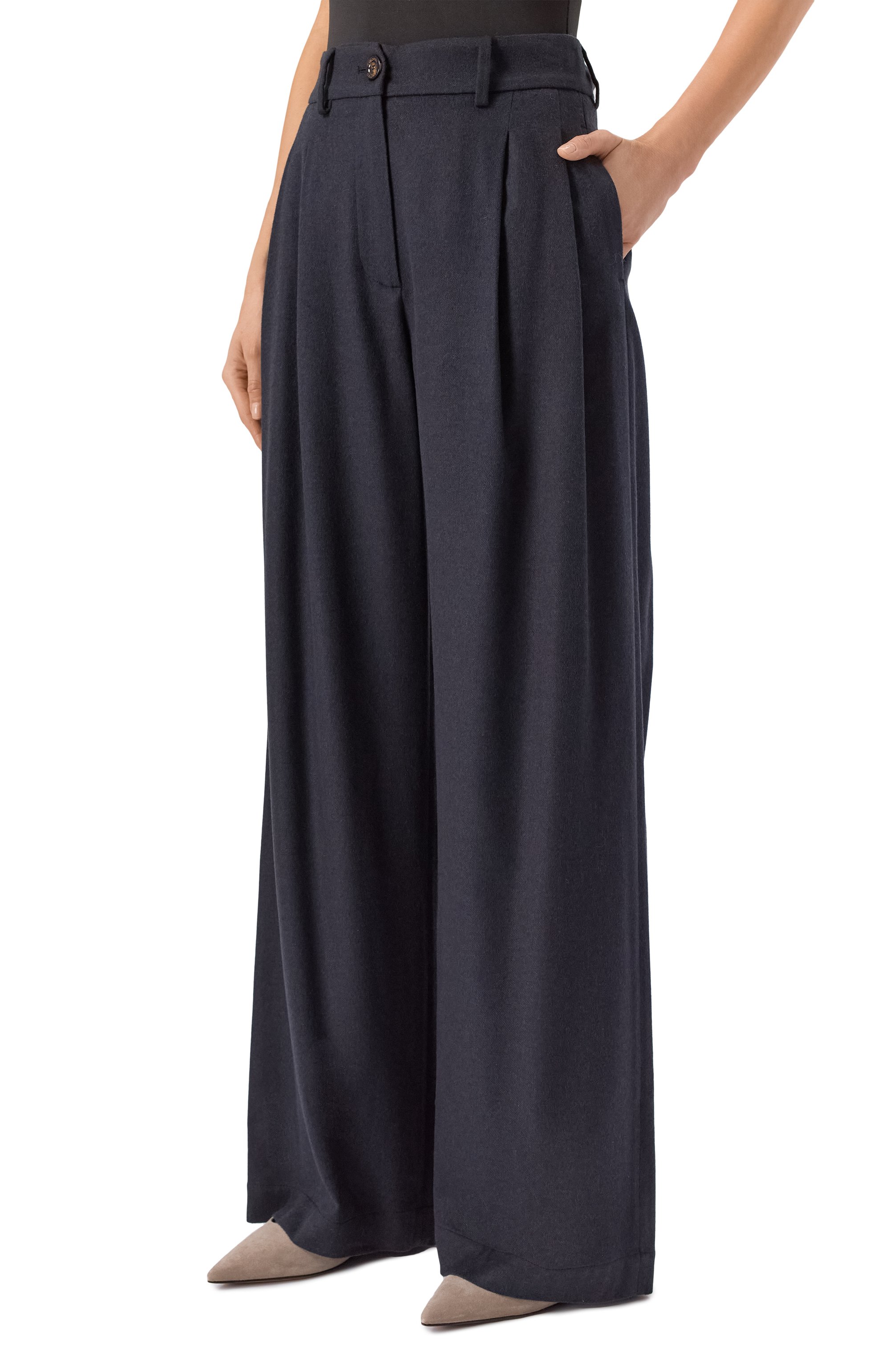 Брюки из шелка и кашемира COLOMBO, арт. PA00549/STA/50504-10, фото 3