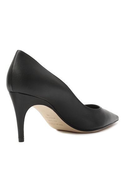 Кожаные туфли SERGIO ROSSI черного цвета по цене 75750 руб., арт. B13070/MNAN07, фото 5 Кожаные туфли SERGIO ROSSI, арт. B13070/MNAN07, фото 5