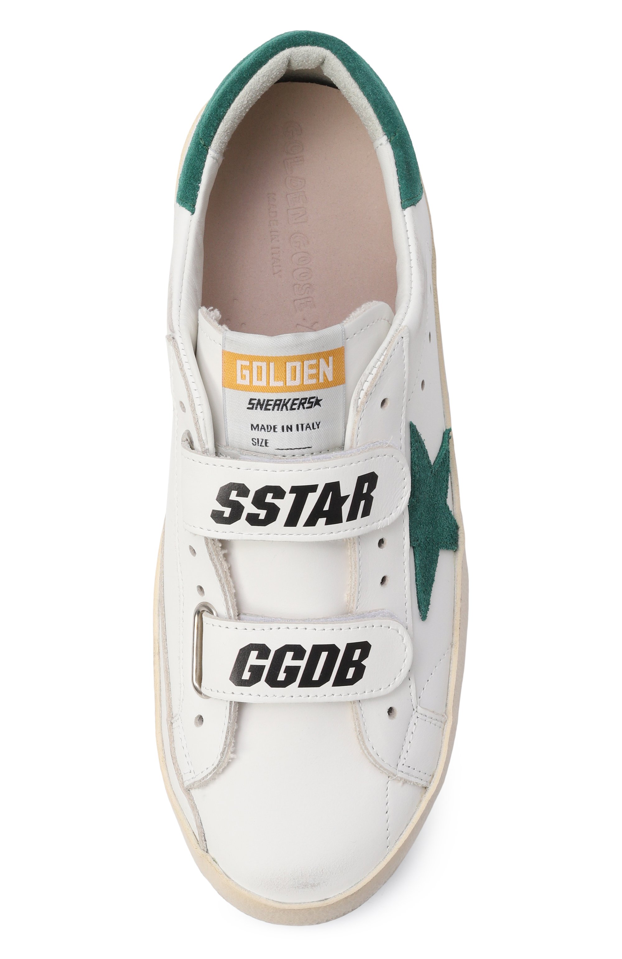Кожаные кеды old school GOLDEN GOOSE DELUXE BRAND, арт. GTF00111.F005315, фото 4
