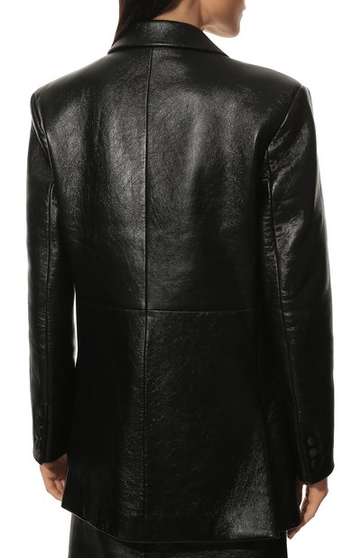 Кож аный жакет MIU MIU, арт. MPG447-1SNT-F0002, фото 4