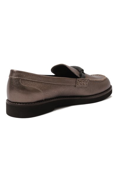 Кожаные лоферы BRUNELLO CUCINELLI, арт. BZFABD035, фото 3