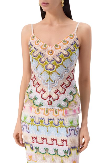 Топ из вискозы MISSONI, арт. DS25SK1J/BR0132, фото 3