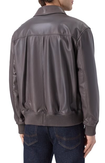 Кожаный бомбер MVST, арт. 54205/48-56, фото 4