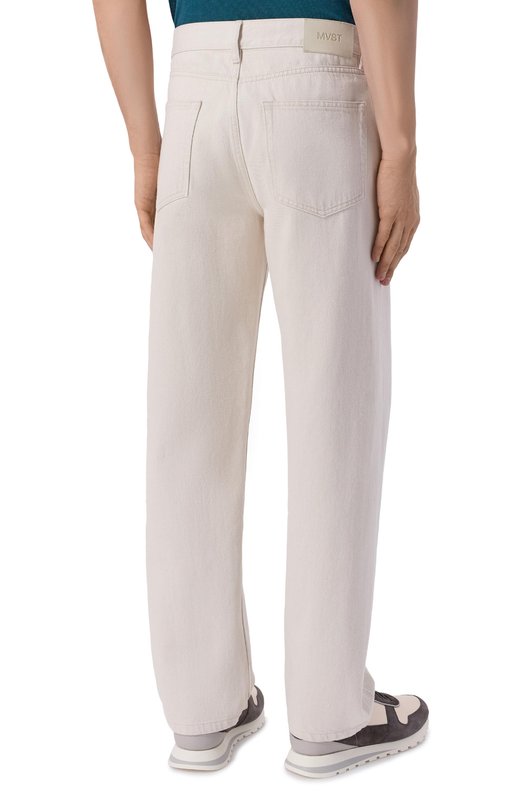 Джинсы MVST M26.2PM.T011/F117 IV0RY RAW DENIM_001 Белый  M26.2PM.T011/F117 IV0RY RAW DENIM_001 Фото 4