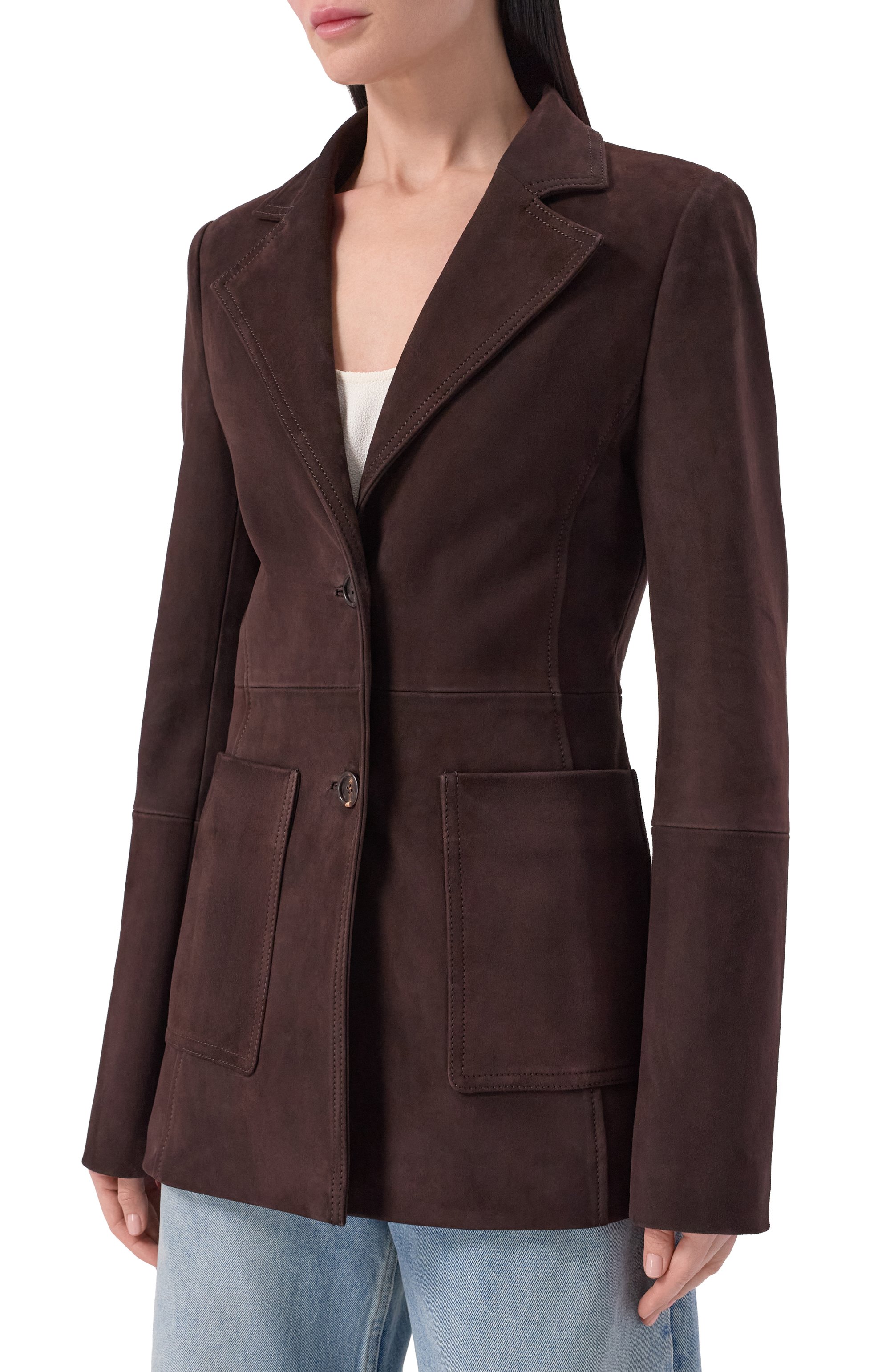 Замшевый жакет BATS, арт. BNE_BB_150, фото 3