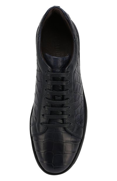 Кеды из кожи крокодила BARRETT, арт. CAR-9490.3/SP0NGE C0CC0/CERV0/CNIL, фото 5