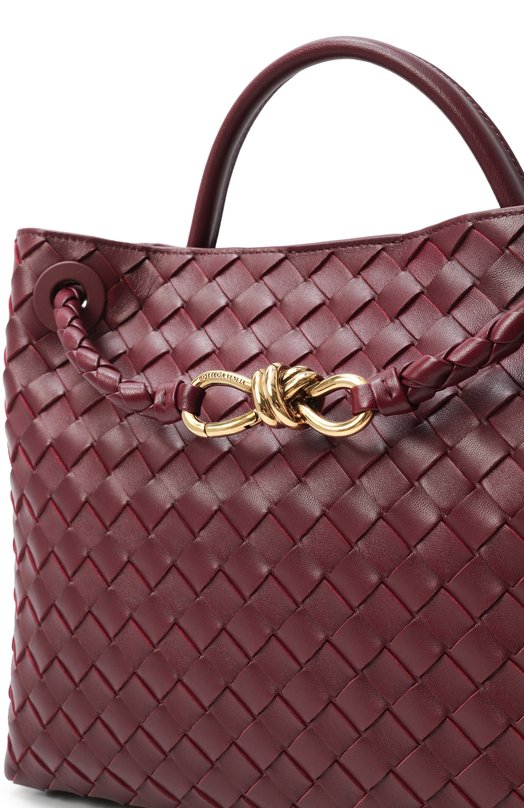 Сумка Andiamo medium Bottega Veneta 766016/VCPP1 Бордовый  766016/VCPP1 Фото 3