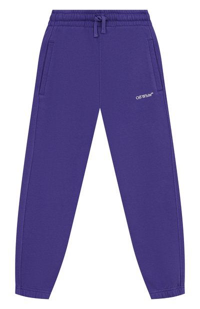 Хлопковые джоггеры OFF-WHITE, арт. 0GCH001S25FLE002/4-12