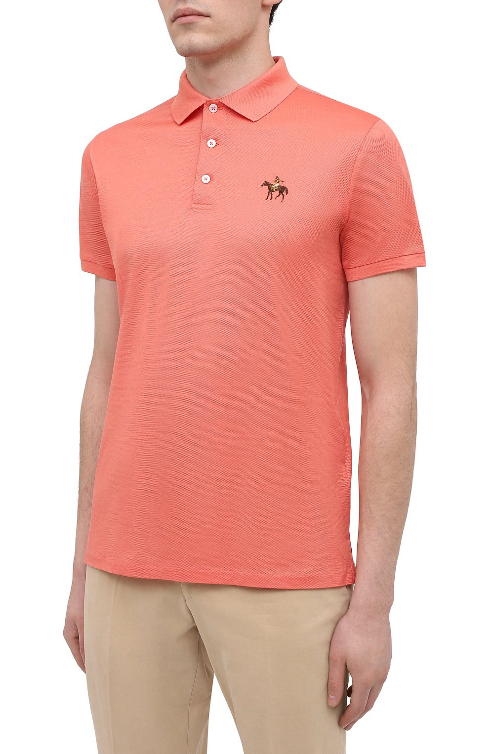 Хлопковое поло RALPH LAUREN, арт. 790508036, фото 3