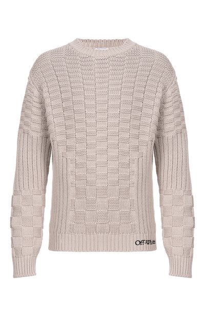 Мужской хлопковый свитер OFF-WHITE, арт. 0MHE20RS26KNI001