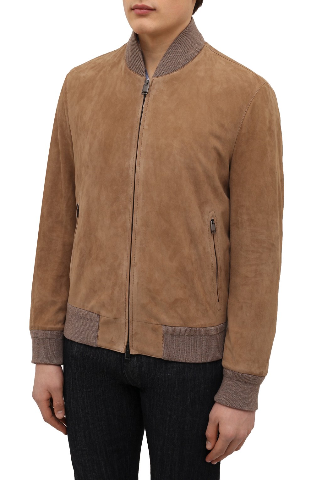 Замшевый бомбер BRIONI, арт. PLAD0L/P9710, фото 3
